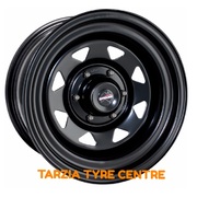 Dynamic 17x8" Triangle Sunraysia 4X4 Steel Wheel 6x114.3 +35 Black Nissan D40 NP300 Pathfinder R51