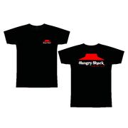Hangry Shack Come For A Slice Men's T Shirt Black Funny Laugh AS Colour 