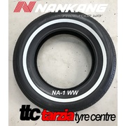 Nankang 165/80R15" NA-1 Pro Street New Passenger White Wall Tyre 165 80 R15