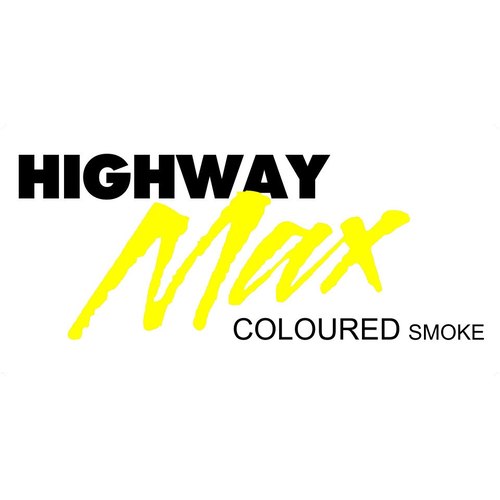 Highway Max Yellow Coloured Smoke Tyre 185/60R14" Yellow M8