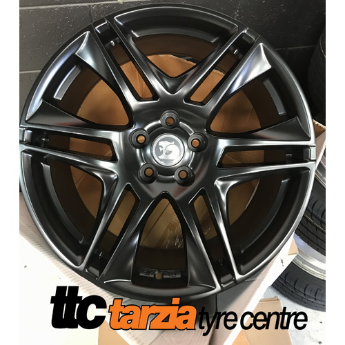 VF GTS Blade HSV Holden Style Wheels 20x8.5" X4 Gloss Black Suits Commodore VE - VF