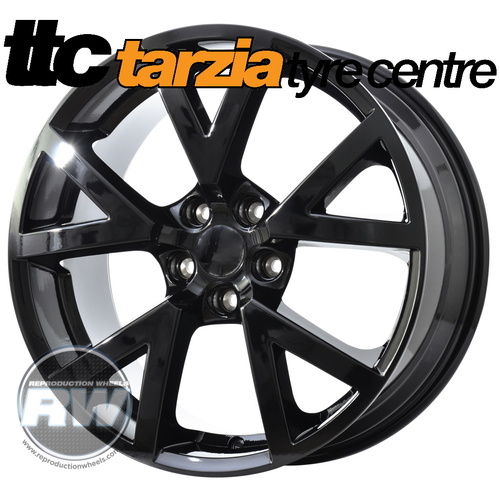 VE GTS HSV Holden Style Wheels 20x8.5" X4 Gloss Black Suits Commodore VB - VZ
