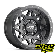 Dirty Life Theory 16x8" 6x139.7 +20 Matte Black CB110.1 4X4 Alloy Wheel x1 