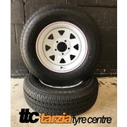 Dynamic 15x6" Triangle Hole HQ-WB Holden & Chev Steel Wheel 5x120.65 +12 White