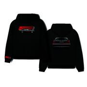 BAD ASS VN SS Men's Pullover Hoodie Colour Coal