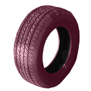 Highway Pink Coloured Smoke Re Cap Tyre 175/65R14" Pink M5 Gender Reveal 