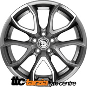 VE E2 Pentagon HSV Holden Style Wheels 19x8" X4 Silver Machined Suits Commodore VB - VZ