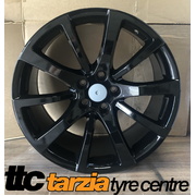 VF SV HSV Holden Style Wheels 20x8.5" X4 Gloss Black Suits Commodore VE - VF