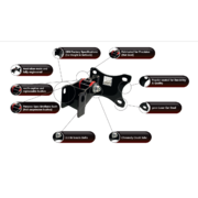 Pro Series Tuff Mounts Commodore VL RB K-Frame Engine LS1 LS2 LS3 Conversion TM017