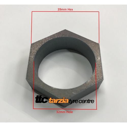 Weld On Spanner Hex Suits Tubular Arm 32mm 1.25" 1-1/4" OD Tube Mild Steel 